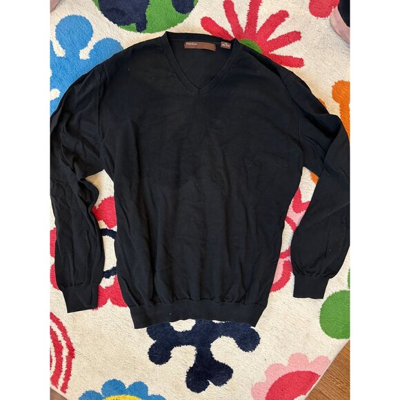 Men's black Perry Ellis V-neck sweater sz XXL - Picture 1 of 3
